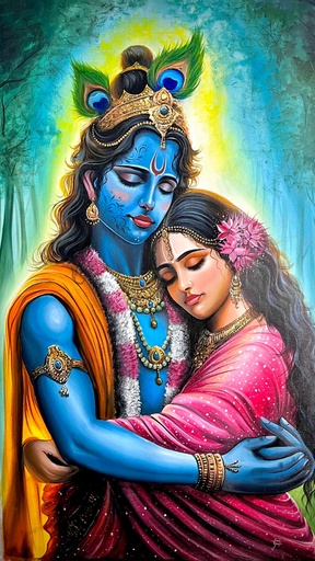 Infinity Love Krishna Radha