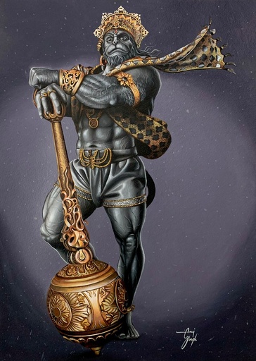 Hanuman In The Stars